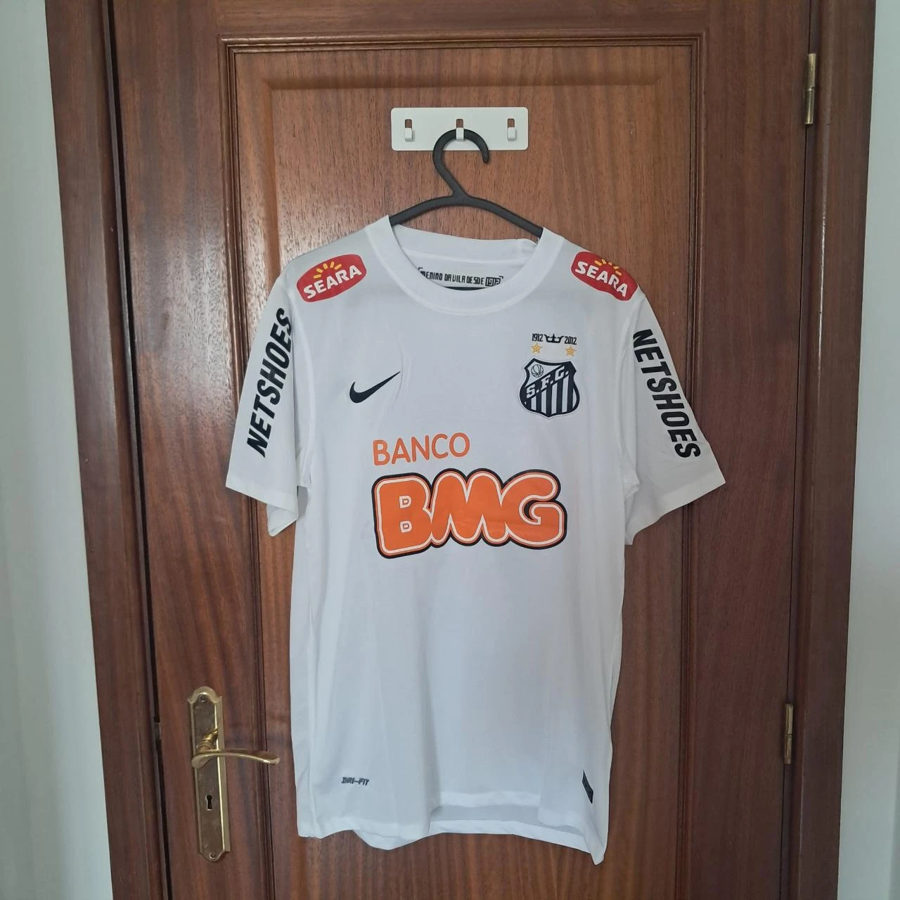 Camisola Santos FC Neymar Jr. #11 Nike Dri-FIT – Tamanho L – Nova com Etiqueta